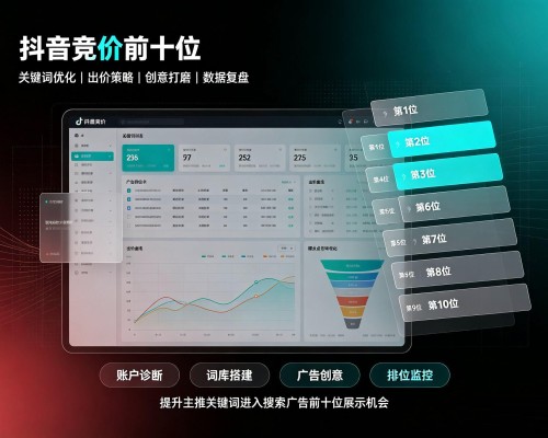 乌达抖音搜索竞价